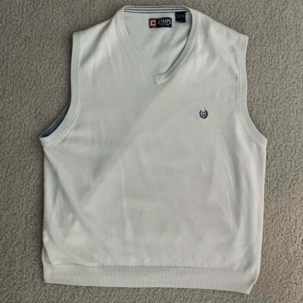 Champs white vest